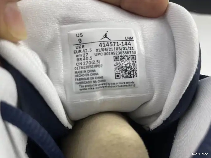 Rep Husky Jordan Blue 13 Powder Air 414571-144 Dark 0613